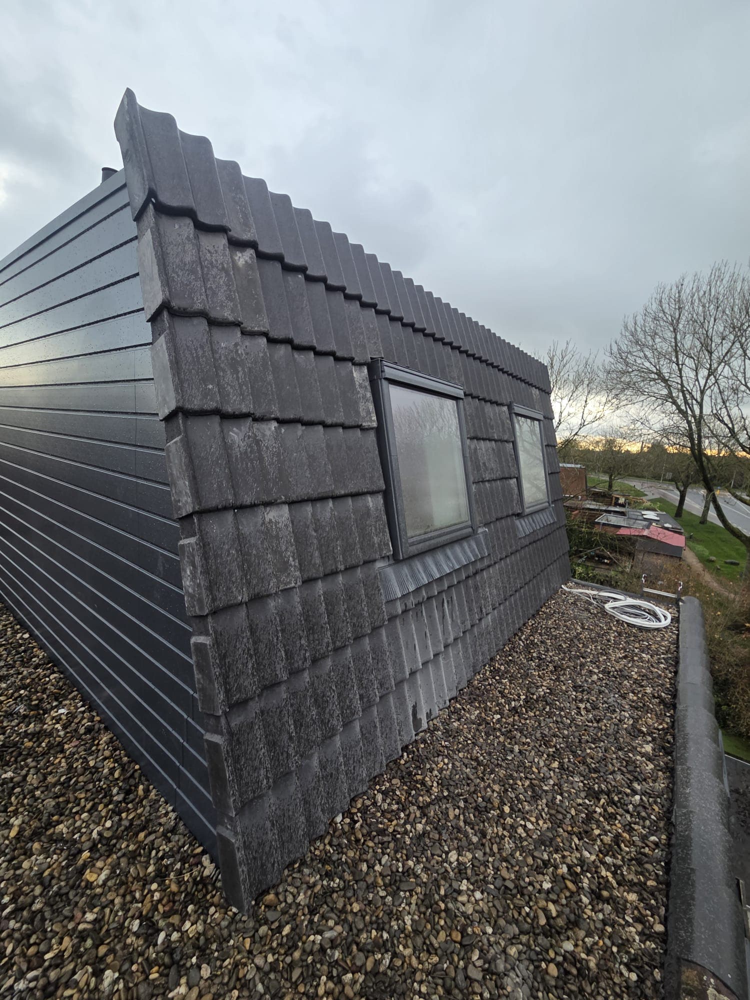 Voortgang van de woningrenovatie