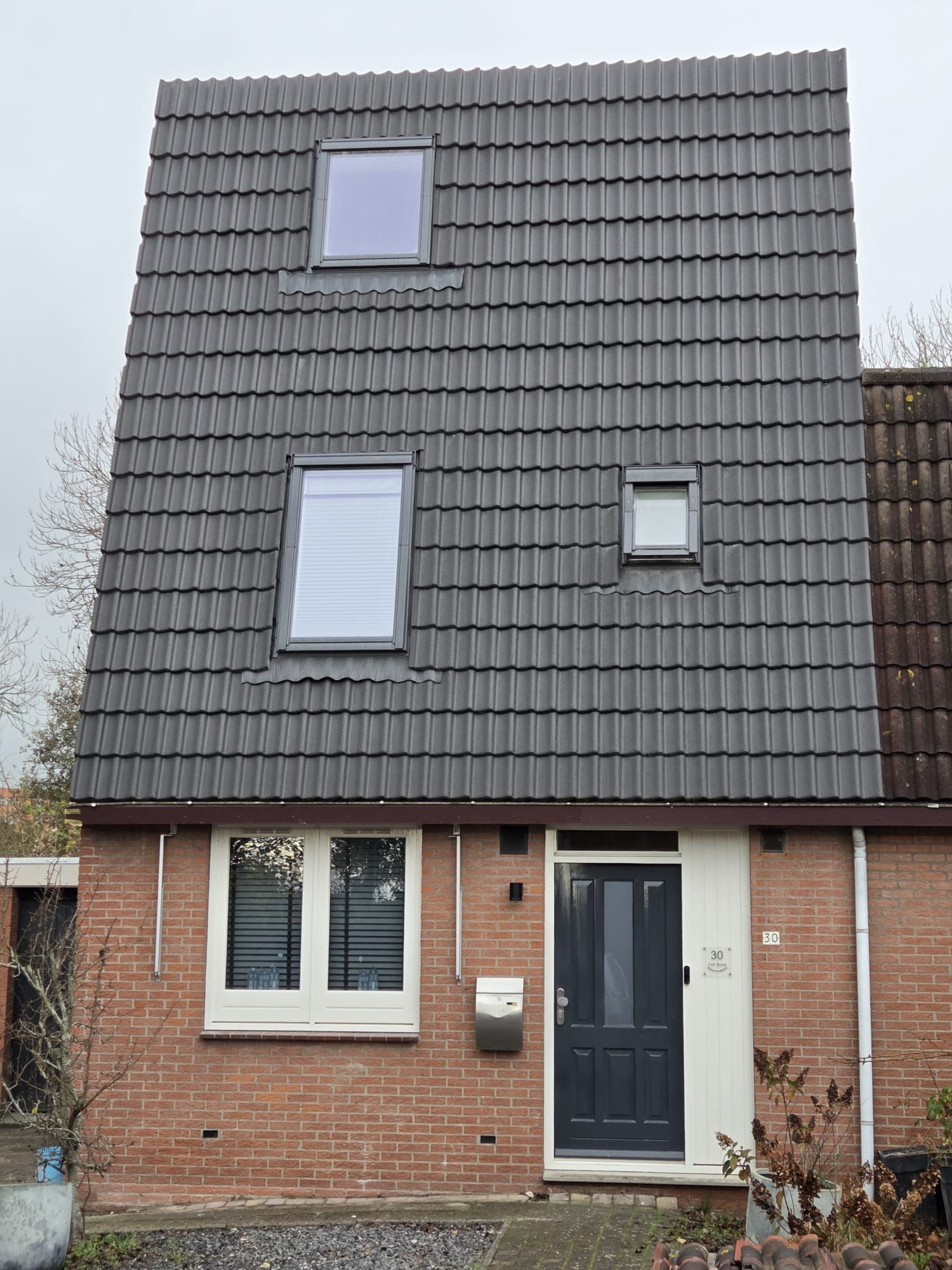 Voortgang van de woningrenovatie