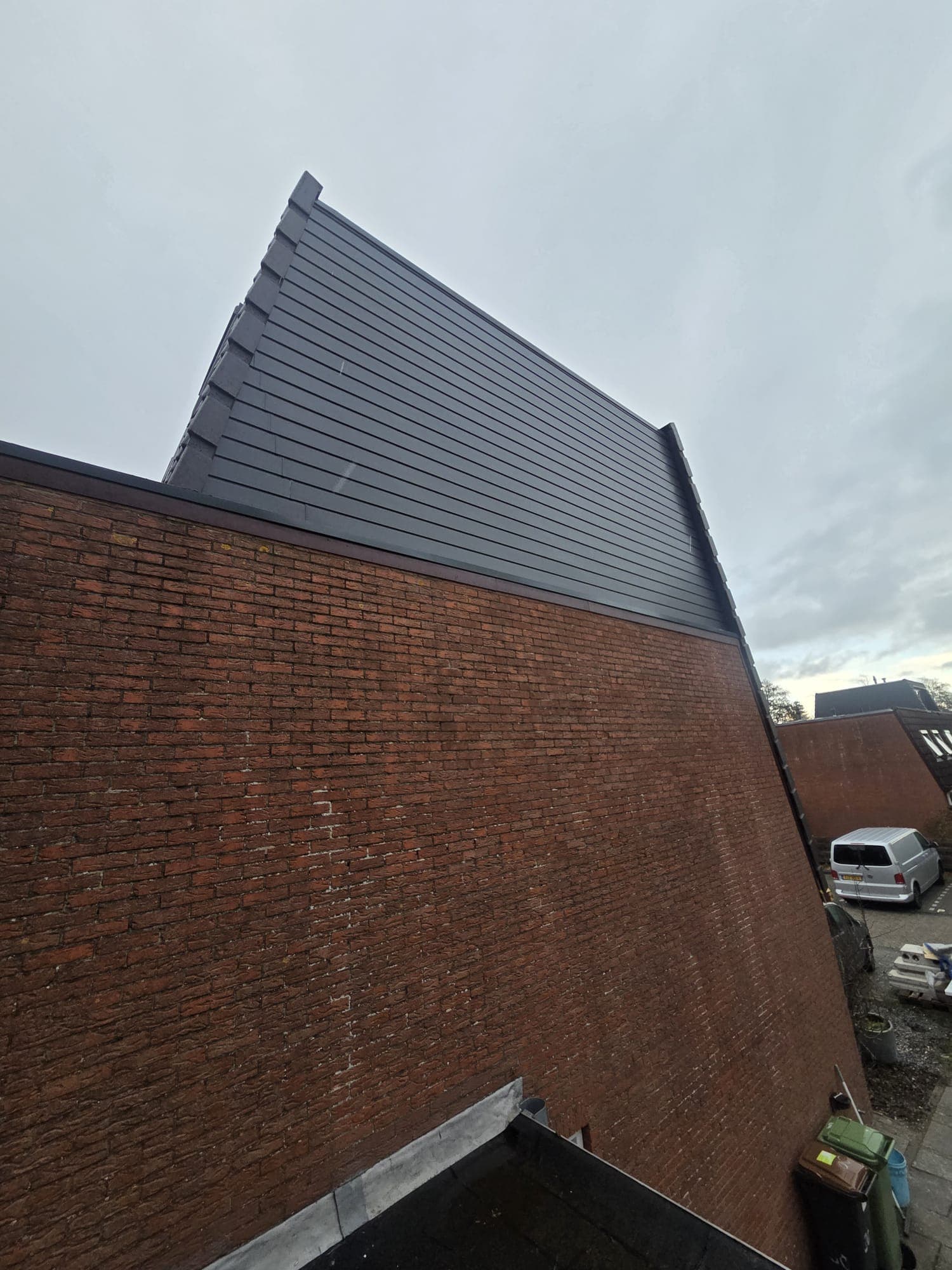 Voortgang van de woningrenovatie
