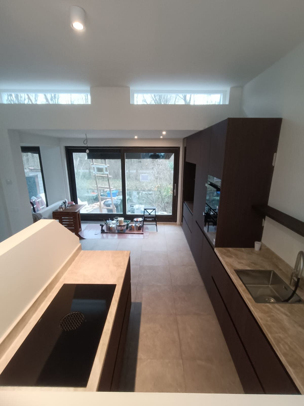 Ruwbouwfase van het project
